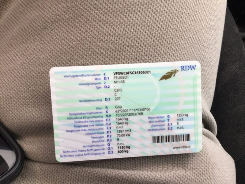 Peugeot 207 Oszczędna benzyna, 5 drzwi, klimatyzacja, isofix, z Holandii