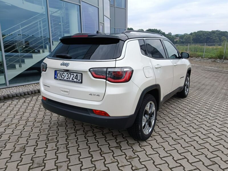 Jeep Compass Limited 1.4 170KM AT 4x4 , NAVI, niski przebieg, wyposażenie II (2016-)