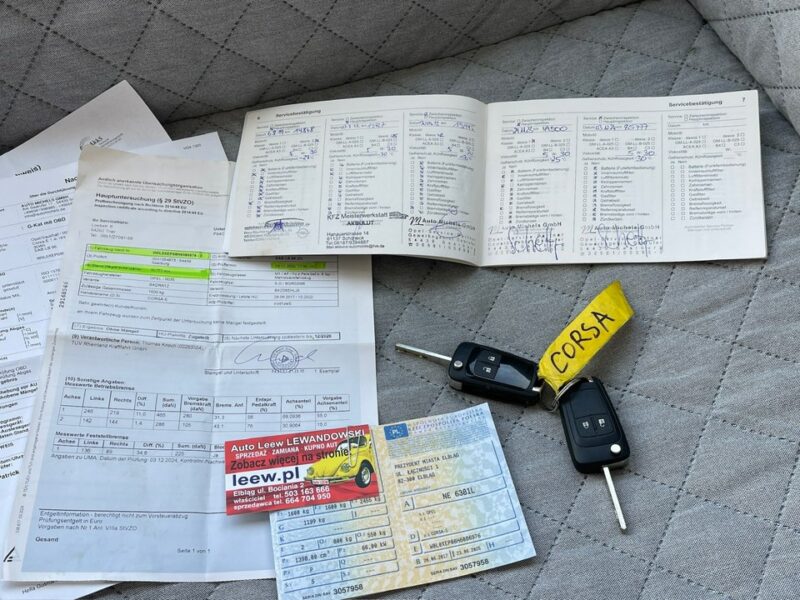 Opel Corsa 1.4 Benzyna Bogato Wyposażony Zarejestrowany Ubezpieczony E (2014-)