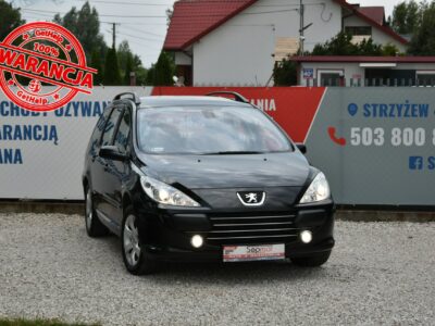 Peugeot 307 BENZYNA 2.0 16v 140KM 2008r. Climatronic Alufelgi Isofix Polecam I (2001-2005)