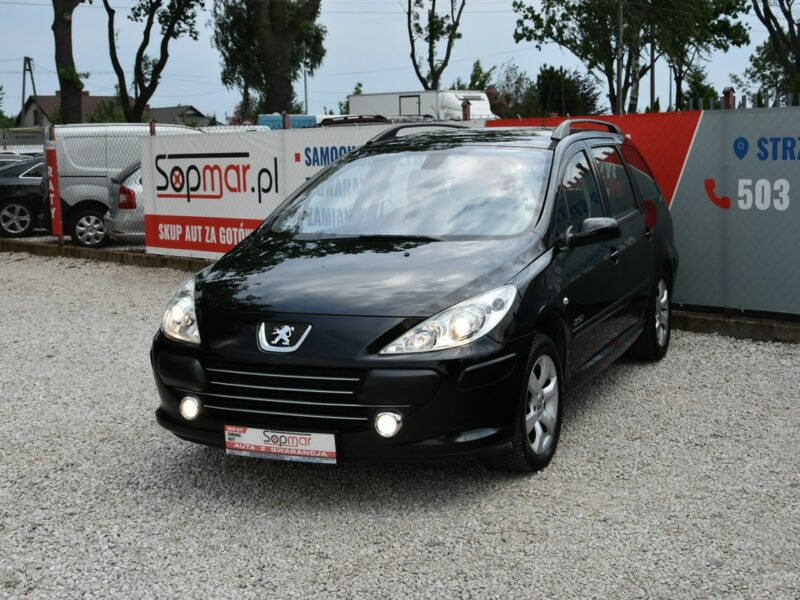 Peugeot 307 BENZYNA 2.0 16v 140KM 2008r. Climatronic Alufelgi Isofix Polecam I (2001-2005)
