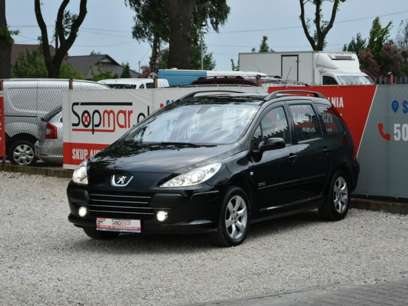 Peugeot 307 BENZYNA 2.0 16v 140KM 2008r. Climatronic Alufelgi Isofix Polecam I (2001-2005)