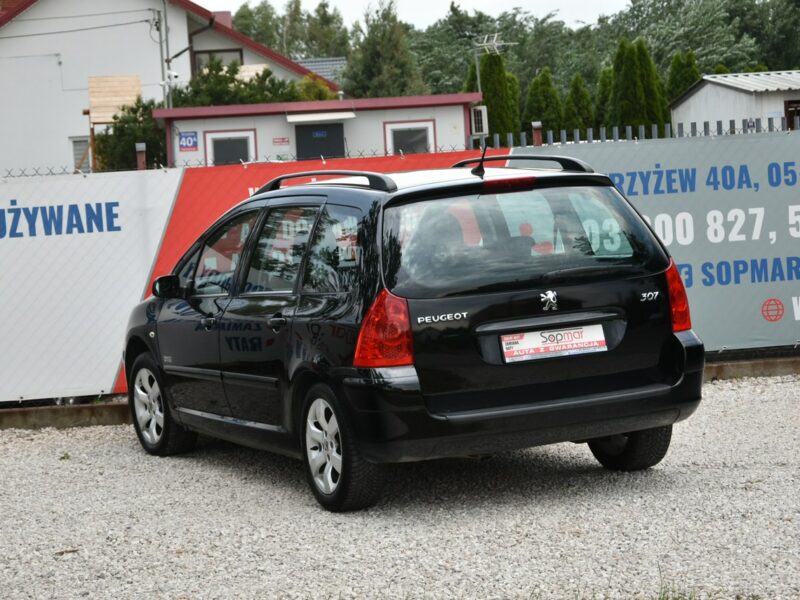 Peugeot 307 BENZYNA 2.0 16v 140KM 2008r. Climatronic Alufelgi Isofix Polecam I (2001-2005)