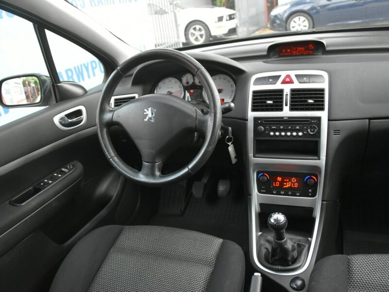 Peugeot 307 BENZYNA 2.0 16v 140KM 2008r. Climatronic Alufelgi Isofix Polecam I (2001-2005)