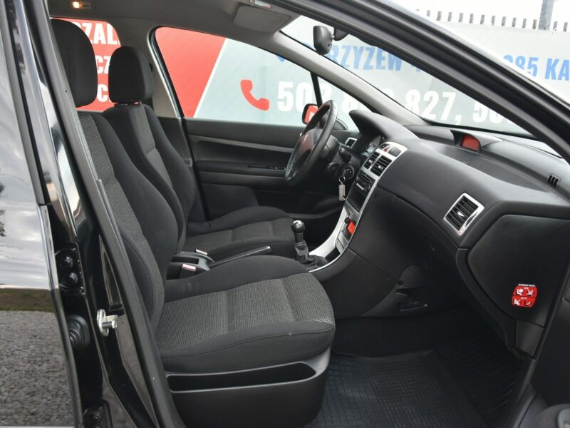 Peugeot 307 BENZYNA 2.0 16v 140KM 2008r. Climatronic Alufelgi Isofix Polecam I (2001-2005)