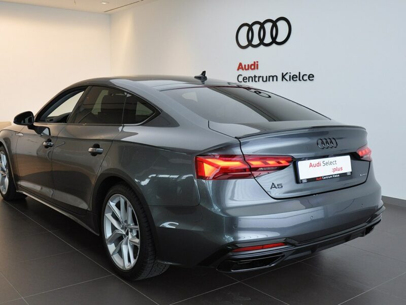 Audi A5 45TFSI 265 KM Quattro Sline B&O MatrixLed Tempopmat Kamera Ambiente F5 (2016-)