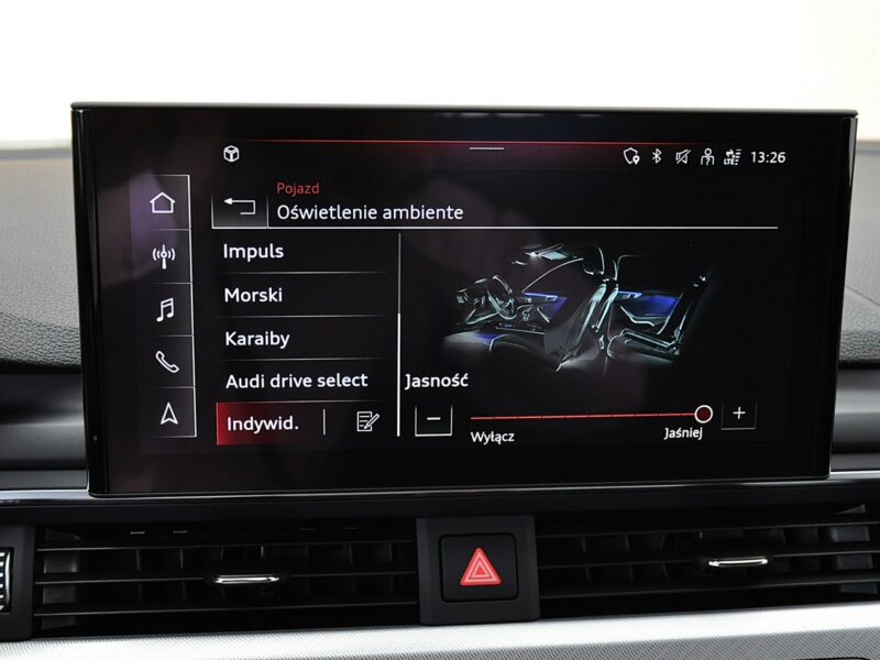 Audi A5 45TFSI 265 KM Quattro Sline B&O MatrixLed Tempopmat Kamera Ambiente F5 (2016-)