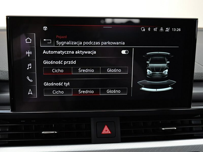 Audi A5 45TFSI 265 KM Quattro Sline B&O MatrixLed Tempopmat Kamera Ambiente F5 (2016-)
