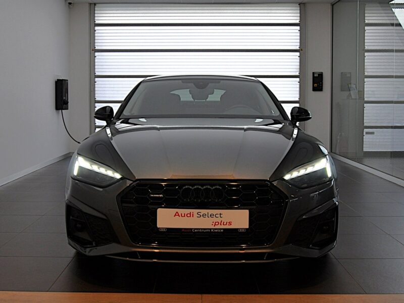 Audi A5 45TFSI 265 KM Quattro Sline B&O MatrixLed Tempopmat Kamera Ambiente F5 (2016-)