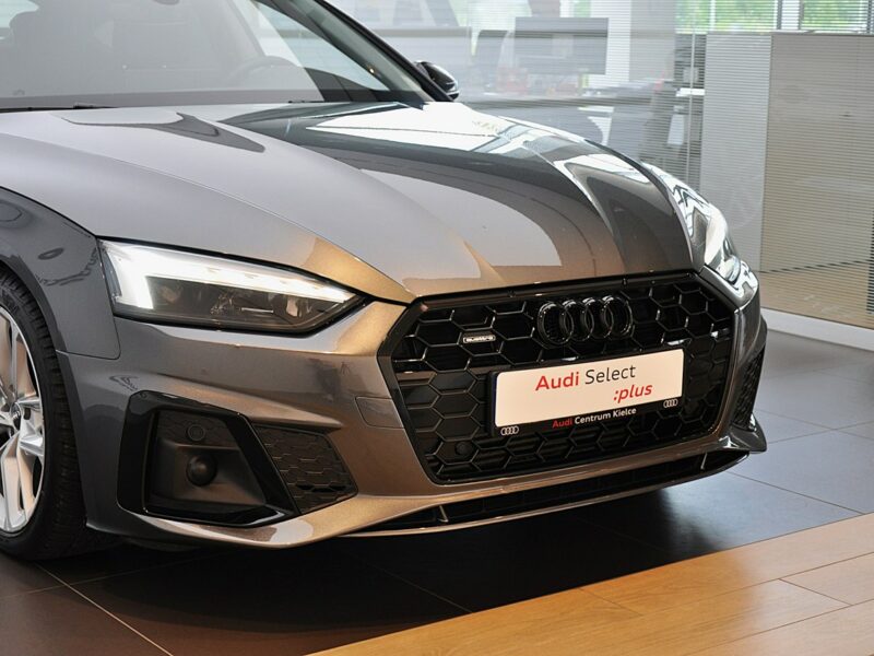 Audi A5 45TFSI 265 KM Quattro Sline B&O MatrixLed Tempopmat Kamera Ambiente F5 (2016-)