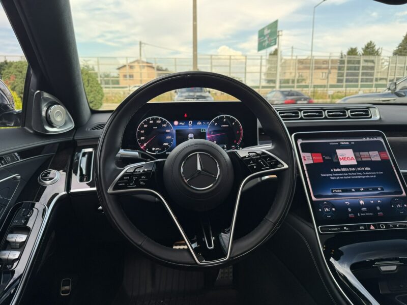 Mercedes S 400 Long. Bezwypadkowy. Niemal pełne wyposażenie. Wideoprezentacja. FV23%. W223 (2020-)