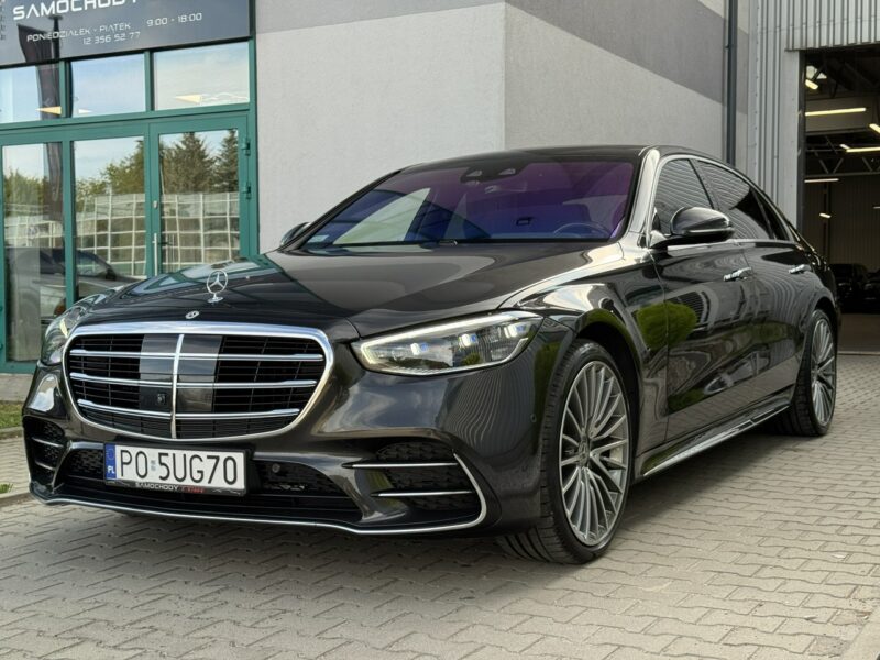 Mercedes S 400 Long. Bezwypadkowy. Niemal pełne wyposażenie. Wideoprezentacja. FV23%. W223 (2020-)