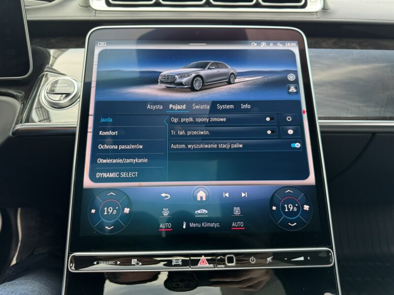 Mercedes S 400 Long. Bezwypadkowy. Niemal pełne wyposażenie. Wideoprezentacja. FV23%. W223 (2020-)