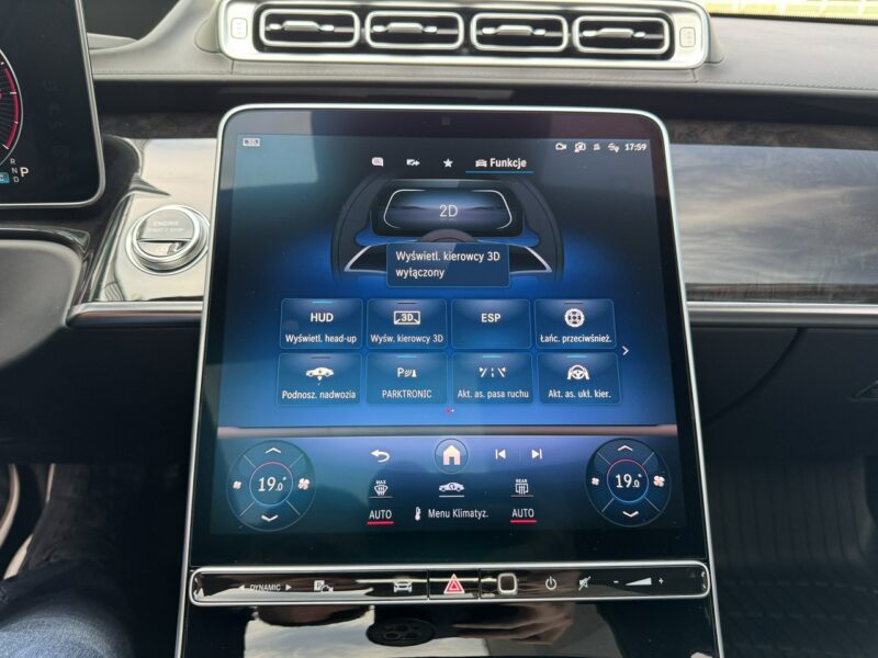 Mercedes S 400 Long. Bezwypadkowy. Niemal pełne wyposażenie. Wideoprezentacja. FV23%. W223 (2020-)