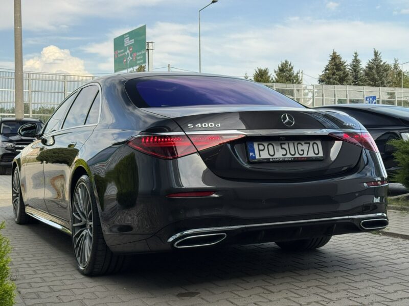 Mercedes S 400 Long. Bezwypadkowy. Niemal pełne wyposażenie. Wideoprezentacja. FV23%. W223 (2020-)