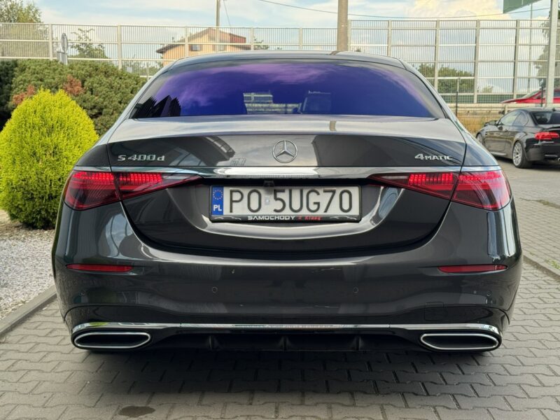 Mercedes S 400 Long. Bezwypadkowy. Niemal pełne wyposażenie. Wideoprezentacja. FV23%. W223 (2020-)