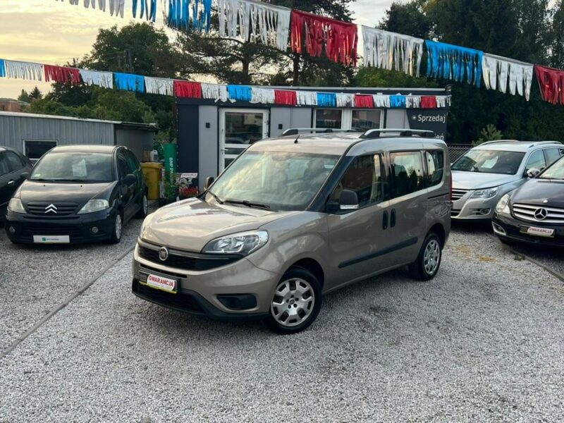Fiat Doblo 7- os * 1.4 Benz + Fabryczne LPG * Salon PL - I Wł / Gwarancja w cenie II (2009-)