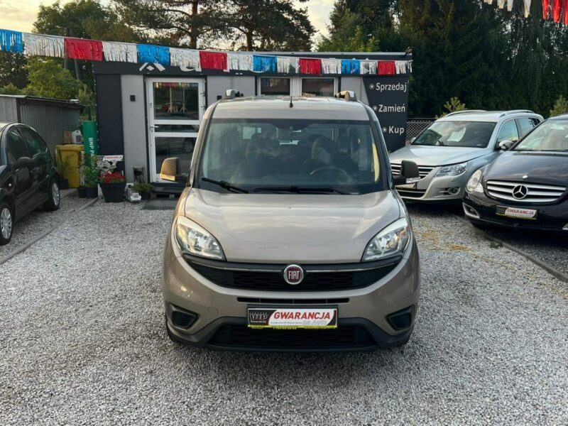 Fiat Doblo 7- os * 1.4 Benz + Fabryczne LPG * Salon PL - I Wł / Gwarancja w cenie II (2009-)