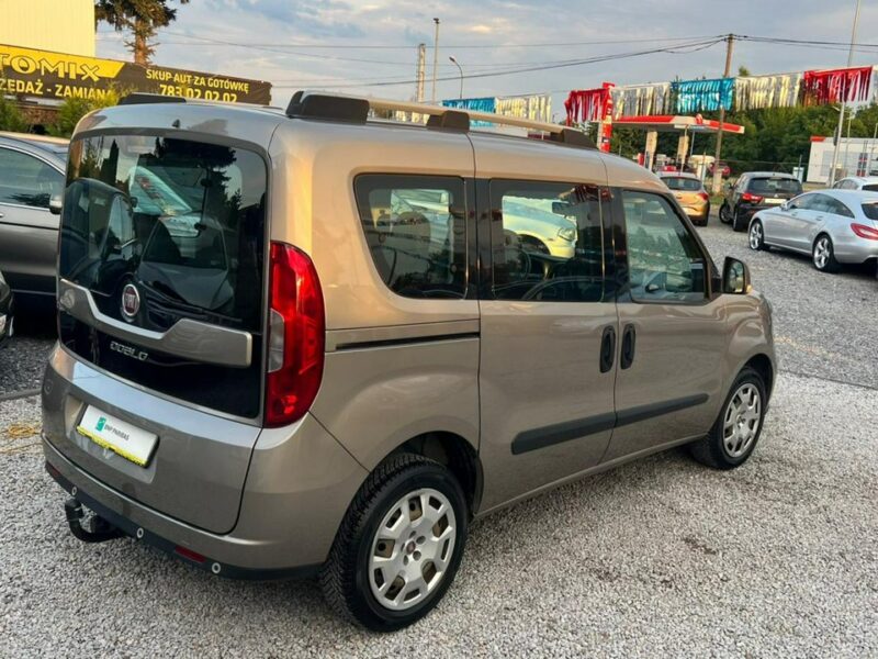 Fiat Doblo 7- os * 1.4 Benz + Fabryczne LPG * Salon PL - I Wł / Gwarancja w cenie II (2009-)