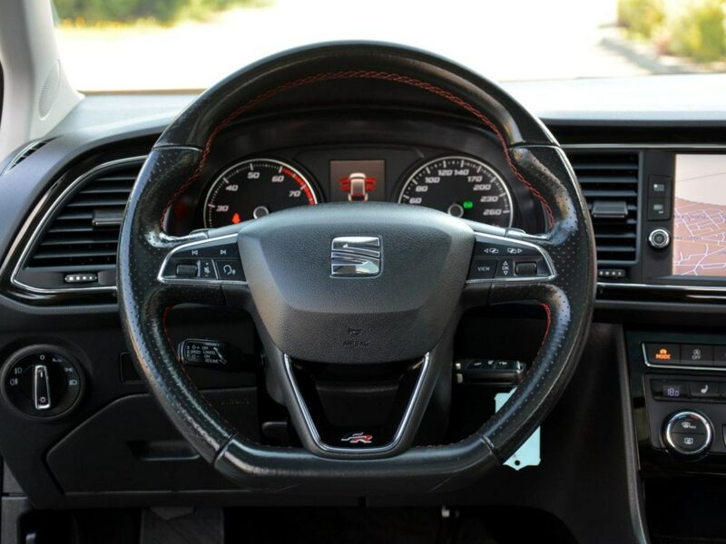 Seat Leon FR_Full Led Skóry Navi Panorama Radar ACC Seat Sound 2xParktr Alu 18 II (2005-2012)