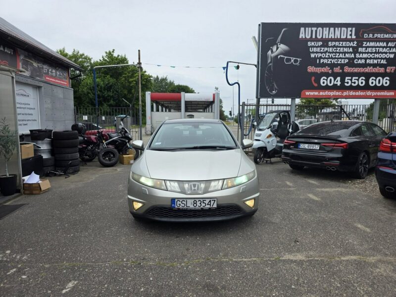 Honda Civic 1.8 Benzyna + LPG 140 KM, Klimatyzacja, Alufelgi, Komputer, Panorama VIII (2006-2011)