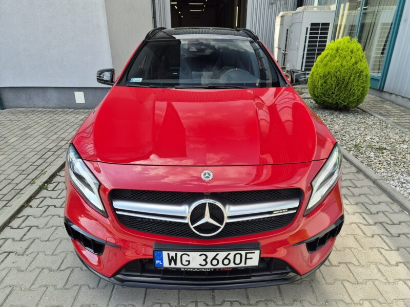 Mercedes GLA 45 AMG 4Matic 381KM. Salon PL. 1 właściciel. Bezwypadkowy.