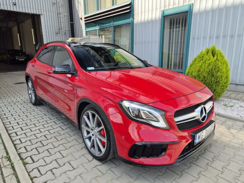 Mercedes GLA 45 AMG 4Matic 381KM. Salon PL. 1 właściciel. Bezwypadkowy.