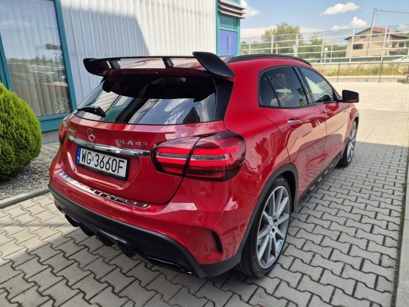 Mercedes GLA 45 AMG 4Matic 381KM. Salon PL. 1 właściciel. Bezwypadkowy.