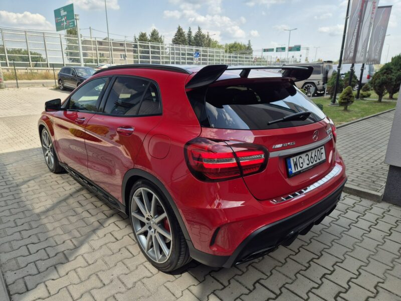 Mercedes GLA 45 AMG 4Matic 381KM. Salon PL. 1 właściciel. Bezwypadkowy.