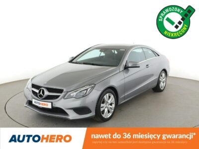 Mercedes E 250 półskóra, navi full LED klima auto grzane fotele czujnki parkowania W212 (2009-)