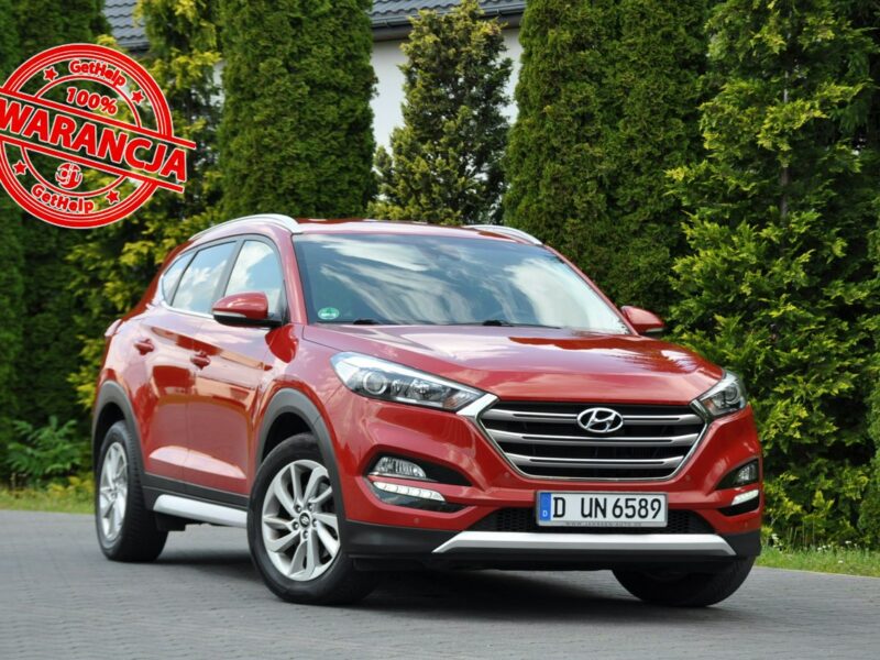 Hyundai Tucson 2.0CRDi(136KM)*4WD*Led*Navi*Kamera*Grzana Kierowni*Welur*Reling*Alu17" III (2015-2020)