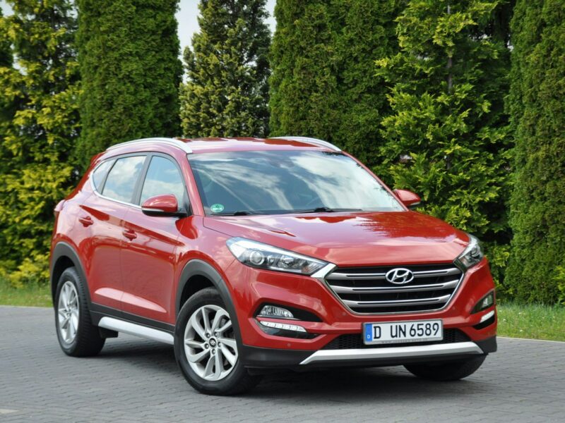 Hyundai Tucson 2.0CRDi(136KM)*4WD*Led*Navi*Kamera*Grzana Kierowni*Welur*Reling*Alu17" III (2015-2020)