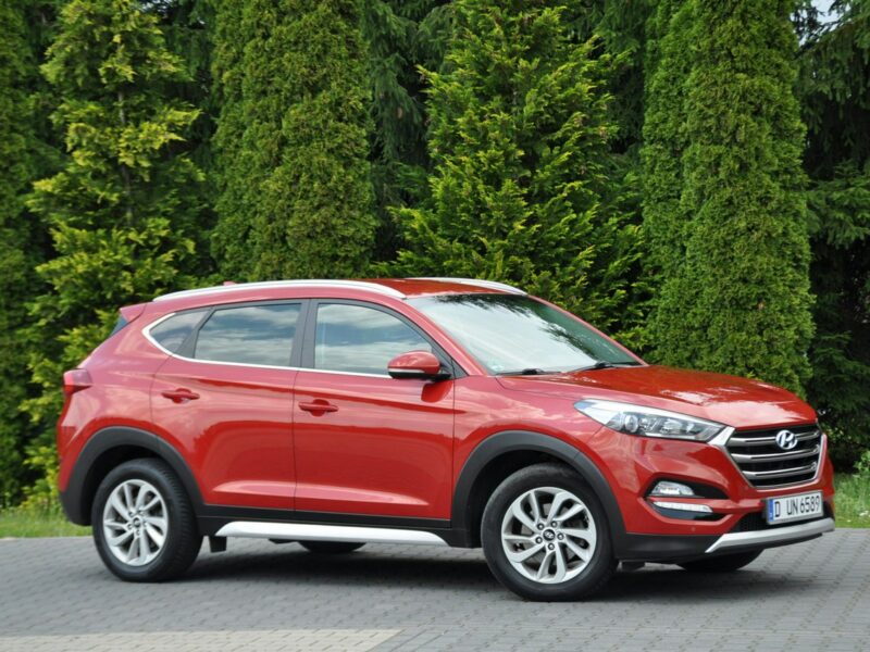 Hyundai Tucson 2.0CRDi(136KM)*4WD*Led*Navi*Kamera*Grzana Kierowni*Welur*Reling*Alu17" III (2015-2020)
