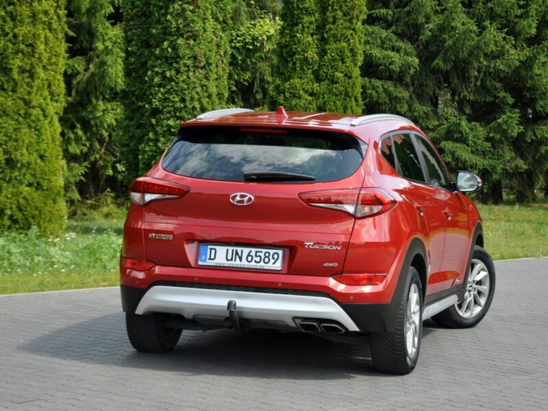 Hyundai Tucson 2.0CRDi(136KM)*4WD*Led*Navi*Kamera*Grzana Kierowni*Welur*Reling*Alu17" III (2015-2020)