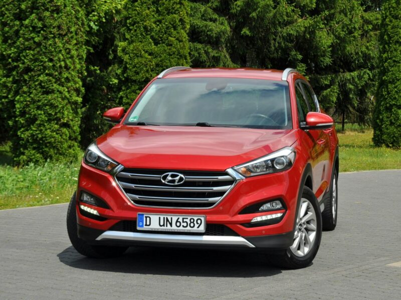 Hyundai Tucson 2.0CRDi(136KM)*4WD*Led*Navi*Kamera*Grzana Kierowni*Welur*Reling*Alu17" III (2015-2020)