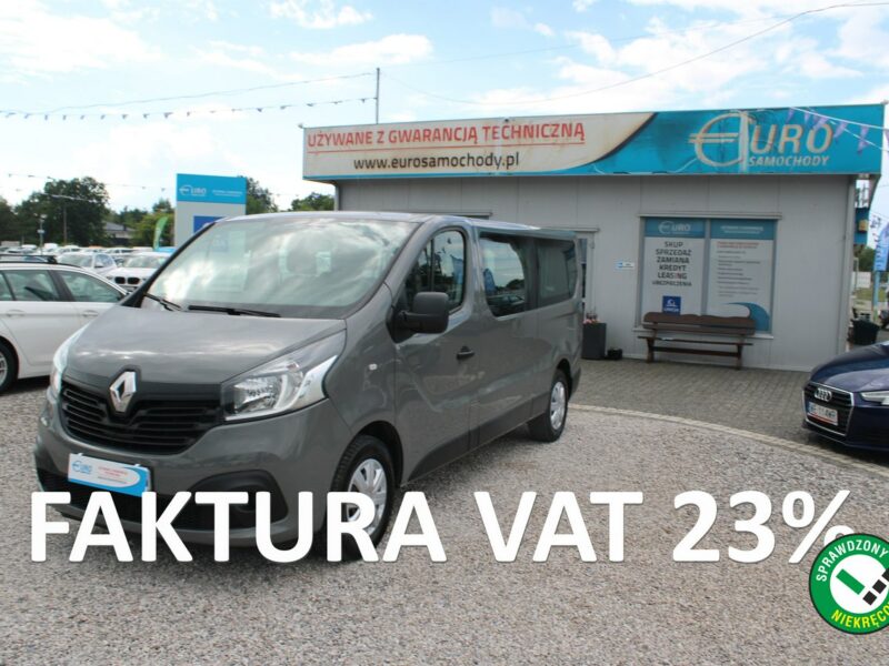Renault Trafic L2 9 Osobowy F-vat Gwarancja Salon Polska III (2014-)