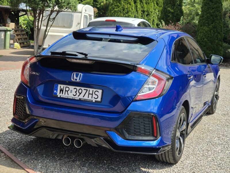 Honda Civic 1.5 VTEC Turbo 182KM, Sport Plus, Org. Lakier, Full Led X (2017-2021)