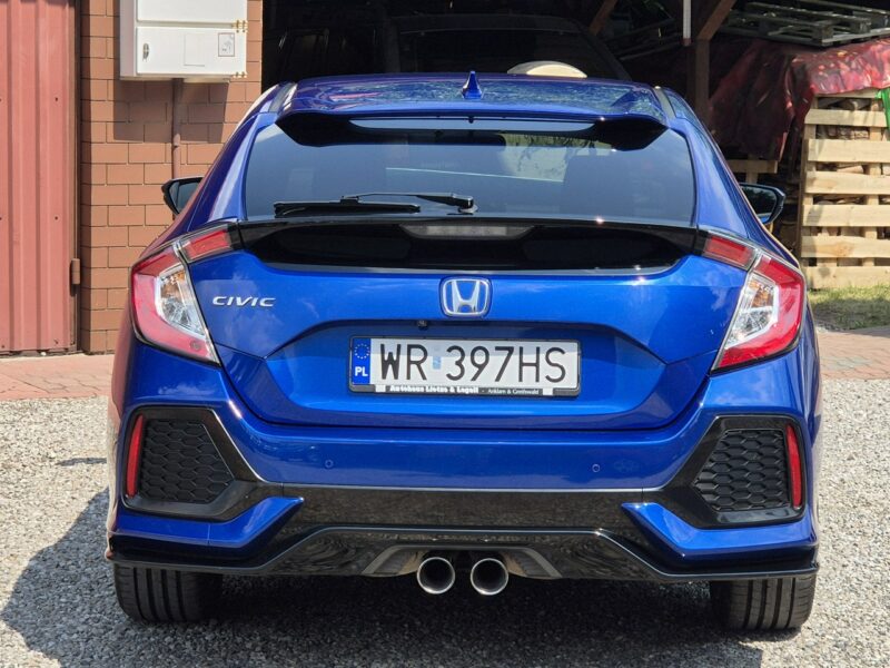 Honda Civic 1.5 VTEC Turbo 182KM, Sport Plus, Org. Lakier, Full Led X (2017-2021)