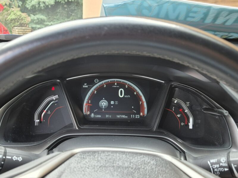 Honda Civic 1.5 VTEC Turbo 182KM, Sport Plus, Org. Lakier, Full Led X (2017-2021)