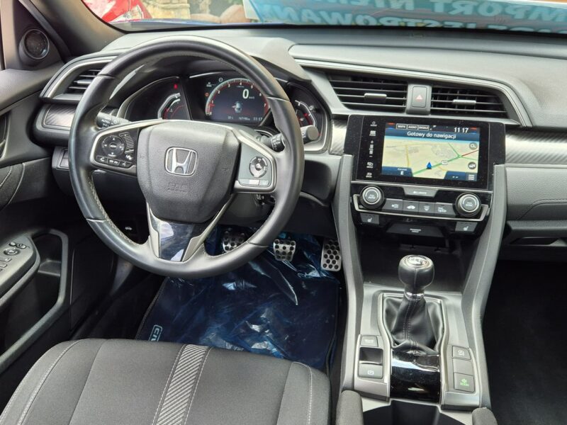 Honda Civic 1.5 VTEC Turbo 182KM, Sport Plus, Org. Lakier, Full Led X (2017-2021)