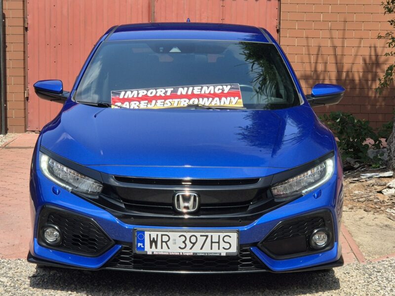 Honda Civic 1.5 VTEC Turbo 182KM, Sport Plus, Org. Lakier, Full Led X (2017-2021)