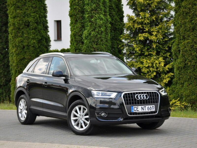 Audi Q3 2.0TDI(140KM)*Bi*Xenon*Led*Navi*Klimatronik*Welur*I Wł*Alu17"ASO Audi I (2011-2018)