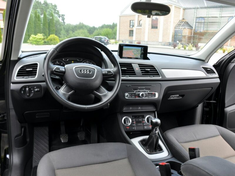 Audi Q3 2.0TDI(140KM)*Bi*Xenon*Led*Navi*Klimatronik*Welur*I Wł*Alu17"ASO Audi I (2011-2018)
