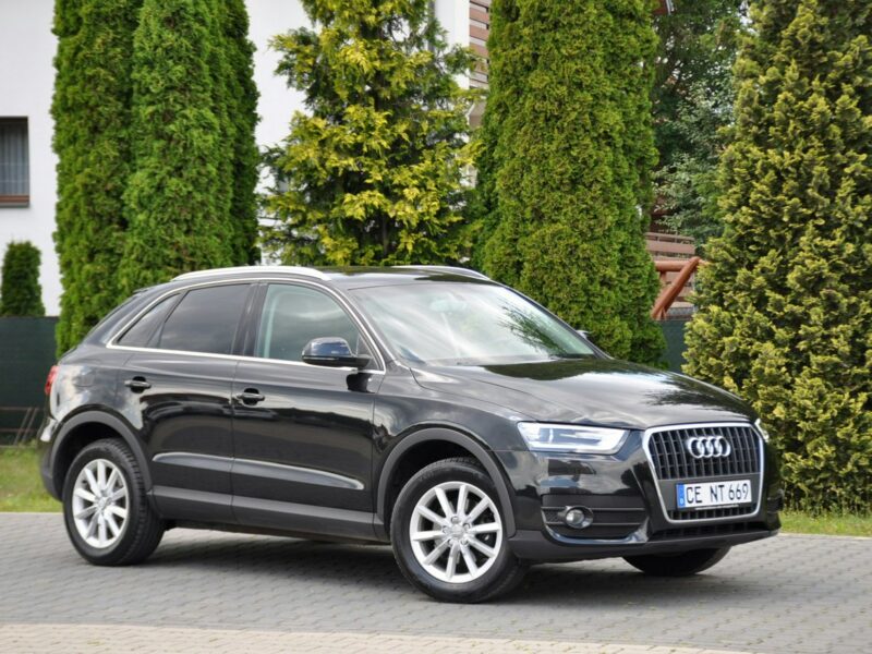 Audi Q3 2.0TDI(140KM)*Bi*Xenon*Led*Navi*Klimatronik*Welur*I Wł*Alu17"ASO Audi I (2011-2018)