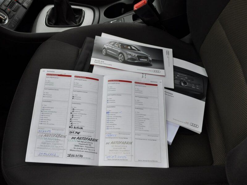 Audi Q3 2.0TDI(140KM)*Bi*Xenon*Led*Navi*Klimatronik*Welur*I Wł*Alu17"ASO Audi I (2011-2018)