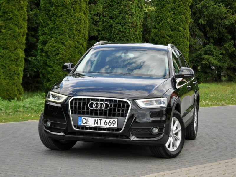 Audi Q3 2.0TDI(140KM)*Bi*Xenon*Led*Navi*Klimatronik*Welur*I Wł*Alu17"ASO Audi I (2011-2018)