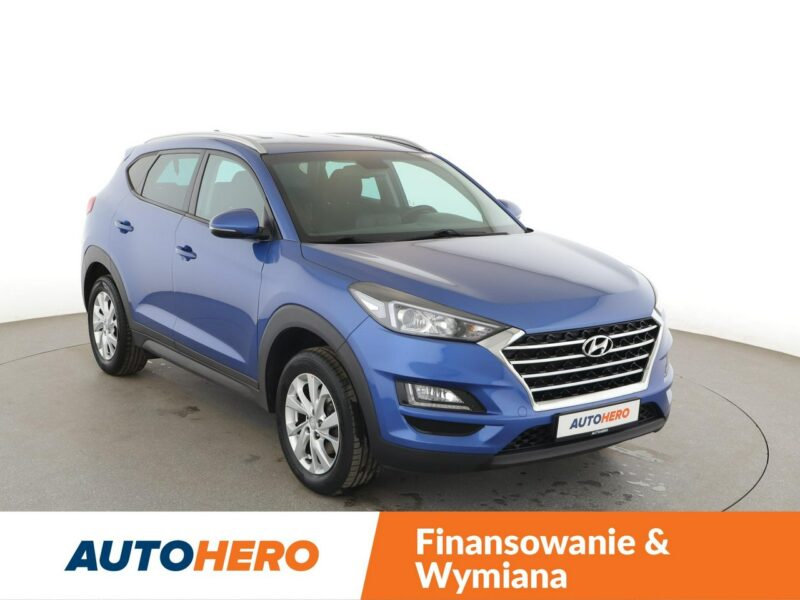 Hyundai Tucson lift navi klima auto grzane fotele kamera i czujniki parkowania III (2015-2020)