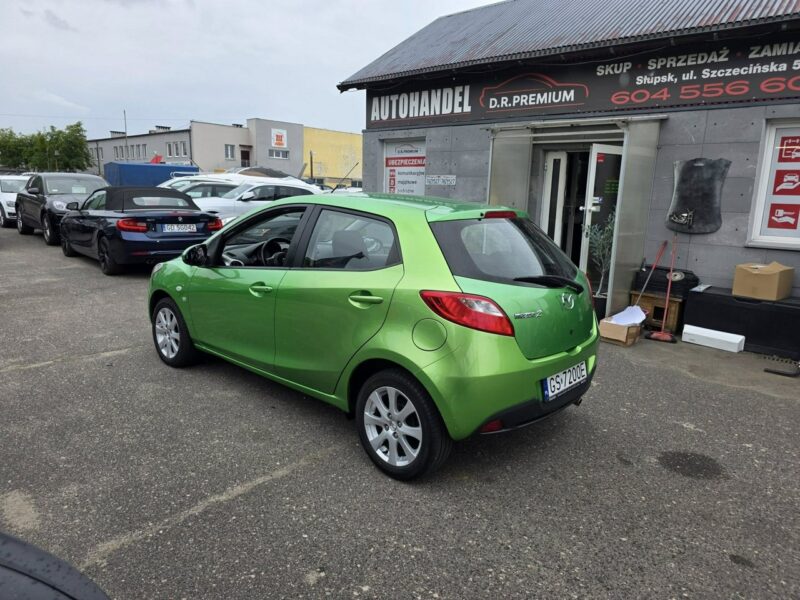 Mazda 2 1.3 Benzyna 75 KM, Klimatyzacja, Alufelgi, El. Szyby, El. Lusterka II (2007-2014)