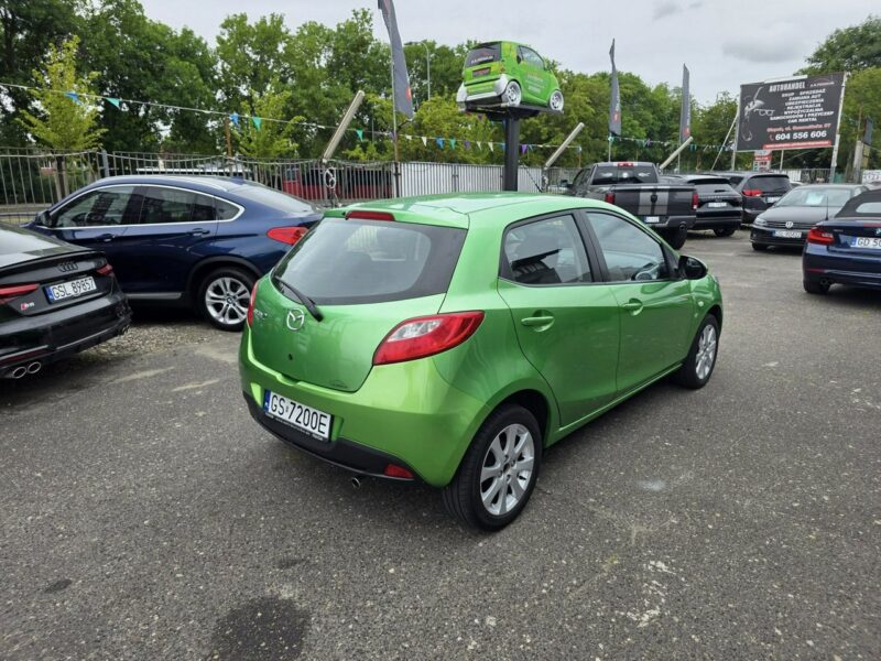 Mazda 2 1.3 Benzyna 75 KM, Klimatyzacja, Alufelgi, El. Szyby, El. Lusterka II (2007-2014)