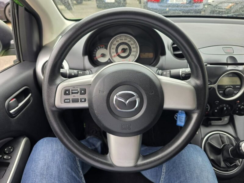 Mazda 2 1.3 Benzyna 75 KM, Klimatyzacja, Alufelgi, El. Szyby, El. Lusterka II (2007-2014)